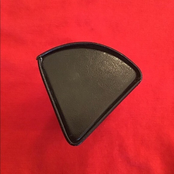 FENDI Eyeglass Asymmetrical Twist Case Black & Brown New - Picture 4 of 5